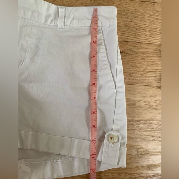 Banana Republic White Shorts Size 0 Martin Fit - Picture 11 of 13